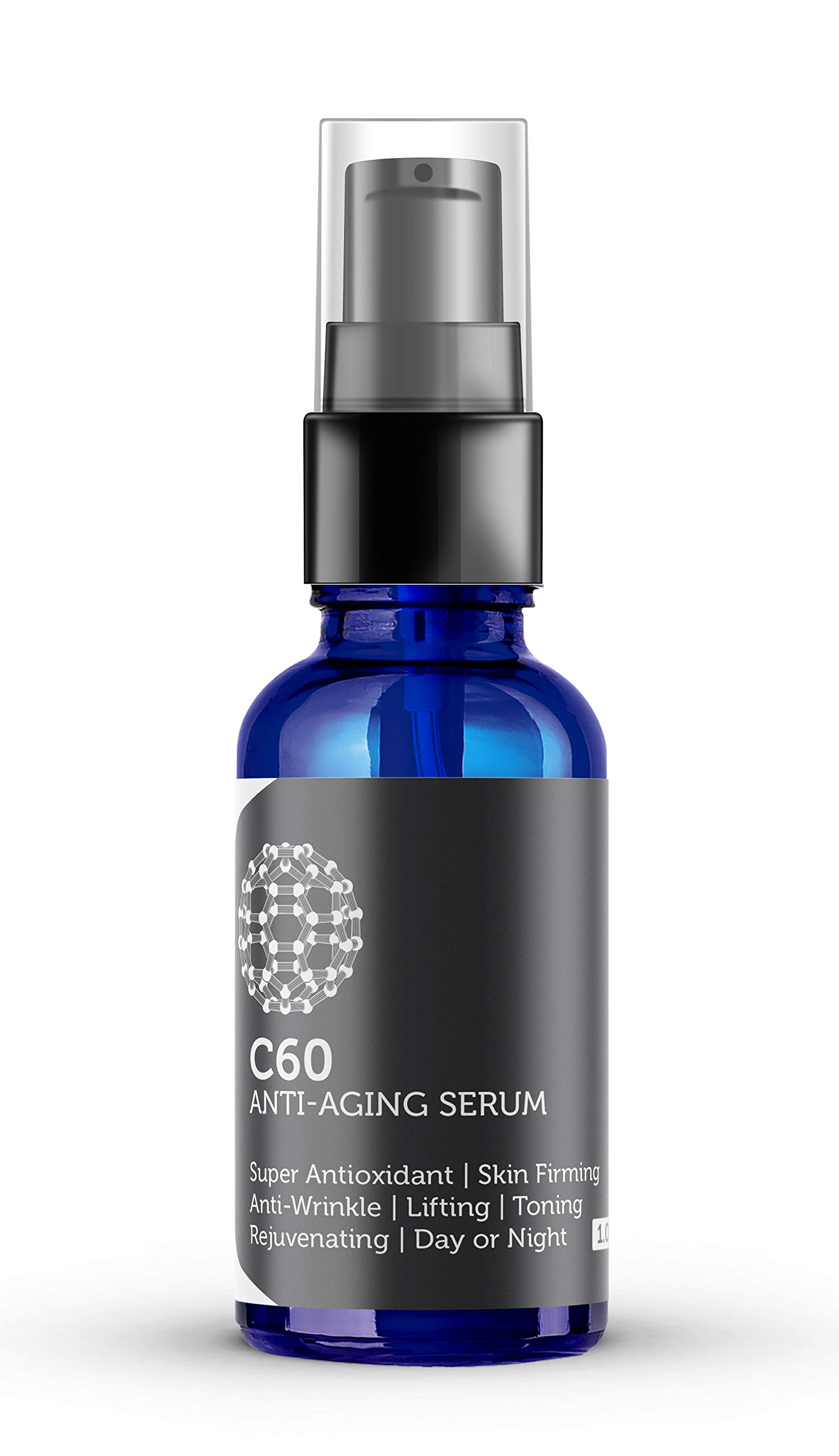Amazon.com: C60 Anti-Aging Face Serum 30ml with Hyaluronic Acid